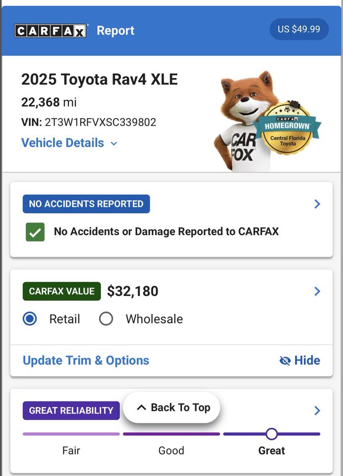 Toyota RAV4  2025