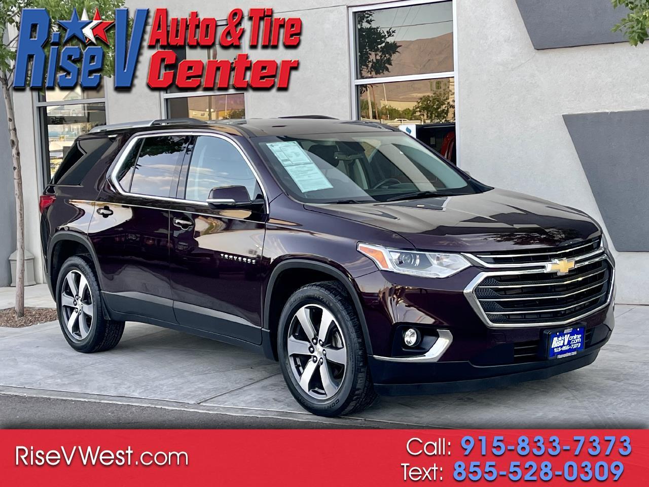 Used 2018 Chevrolet Traverse Lt Leather Fwd For Sale In El Paso Tx 79932 Rise V Auto Tire Center West