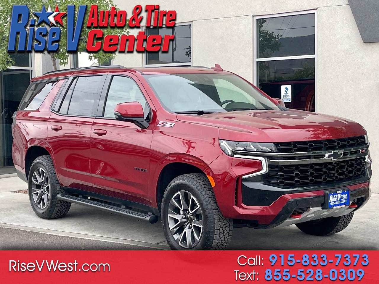 Used 2021 Chevrolet Tahoe Z71 for Sale in El Paso TX 79932 Rise V Auto