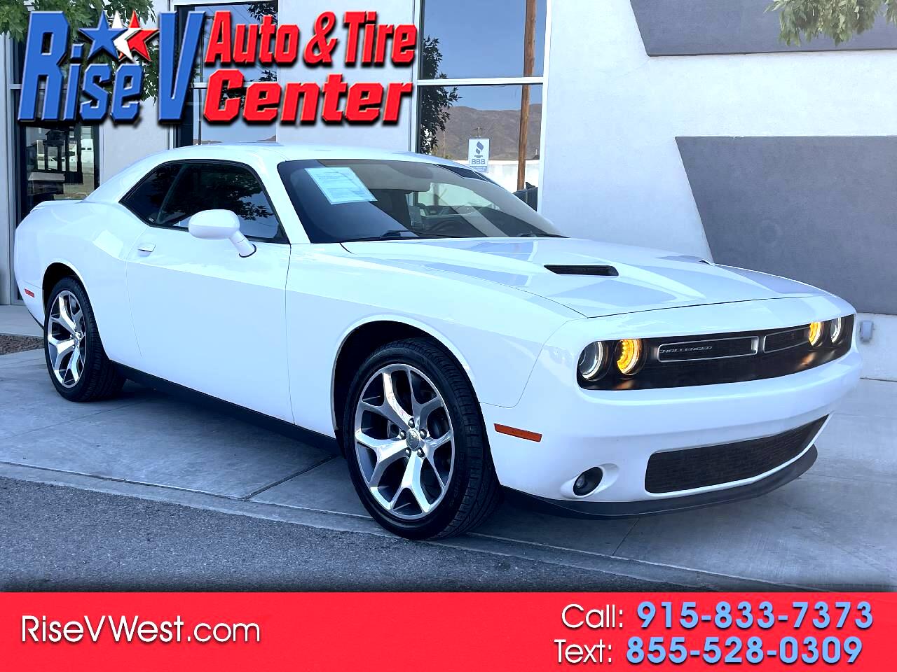 Used 2016 Dodge Challenger SXT Plus for Sale in El Paso TX 79932 Rise V Auto & Tire Center West