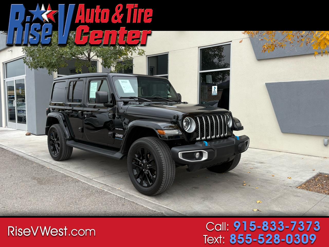 2023 Jeep Wrangler 4xe Sahara 4x4