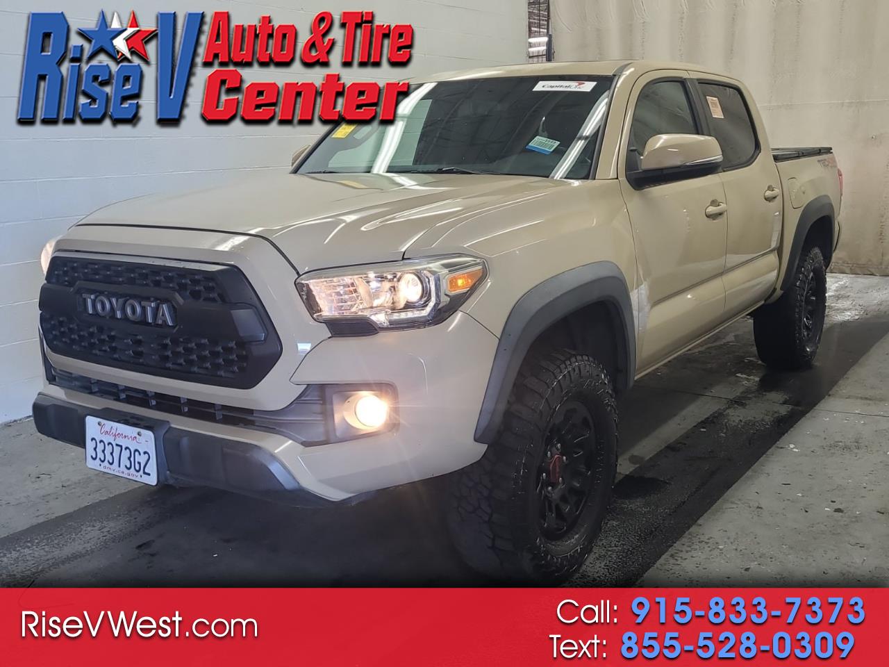2017 Toyota Tacoma TRD Off Road Double Cab 5' Bed V6 4x4 AT (Natl)