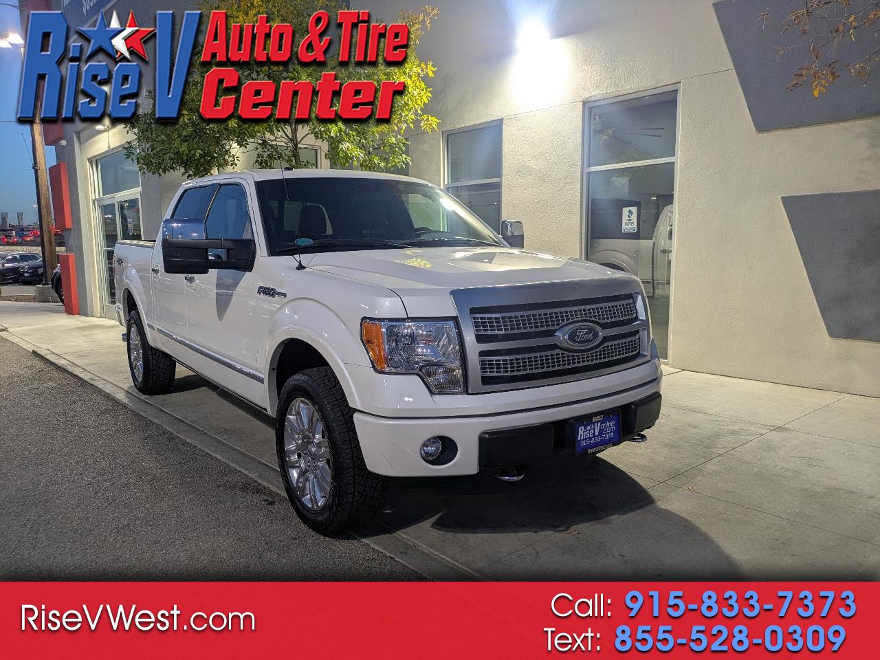 2012 Ford F-150 Platinum SuperCrew 5.5-ft. Bed 4WD