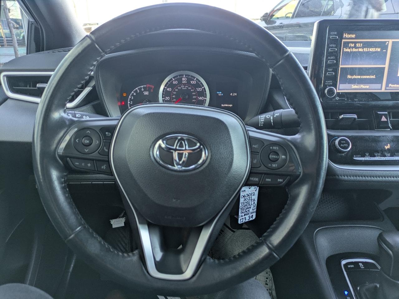 Toyota Corolla SE Nightshade 2021