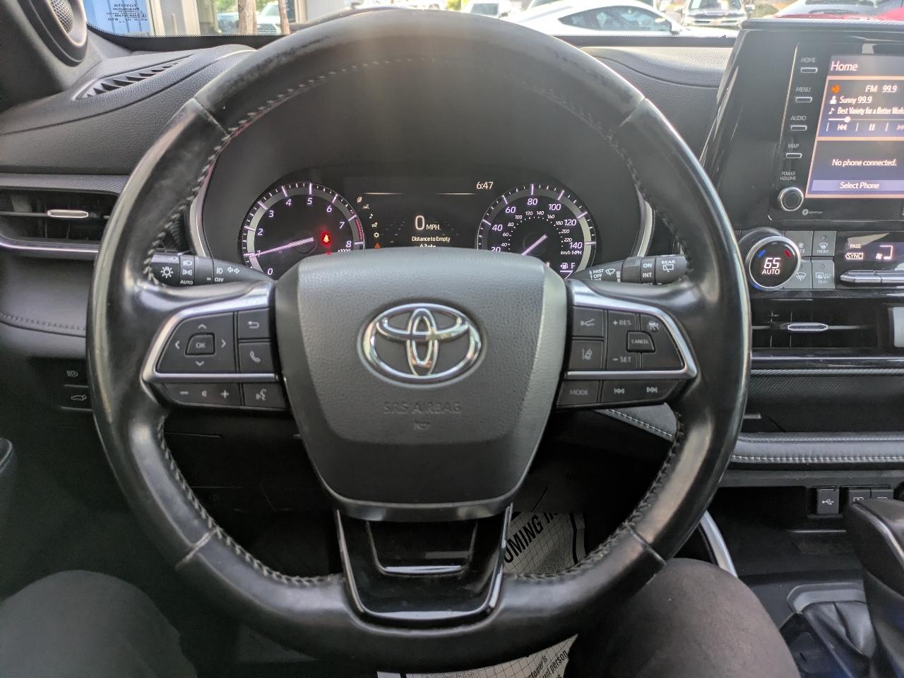 Toyota Highlander XSE FWD V6 2021