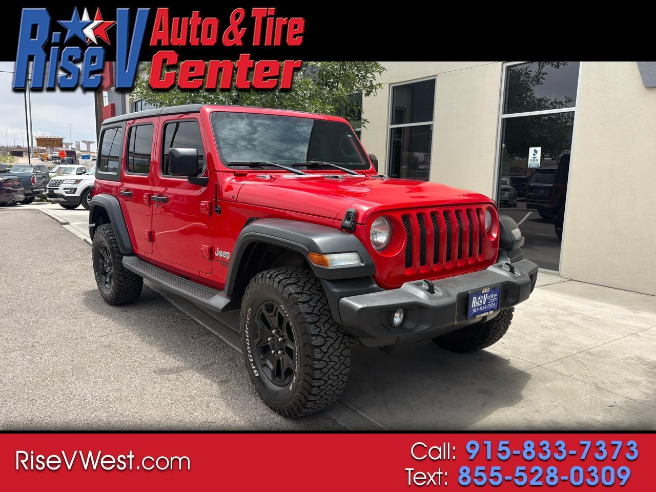 2019 Jeep Wrangler Unlimited Sport
