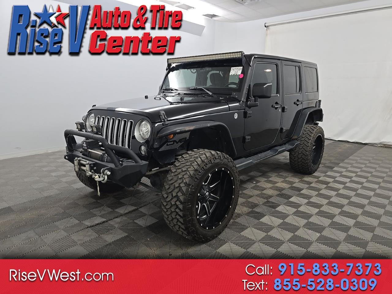2017 Jeep Wrangler Unlimited Sahara 4WD
