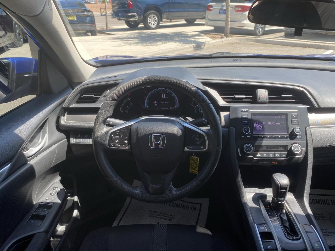 Honda Civic LX Honda Sensing Sedan CVT 2019