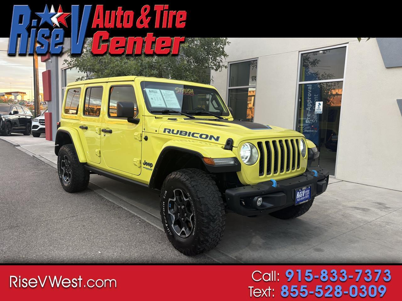 2022 Jeep Wrangler 4xe Unlimited Rubicon