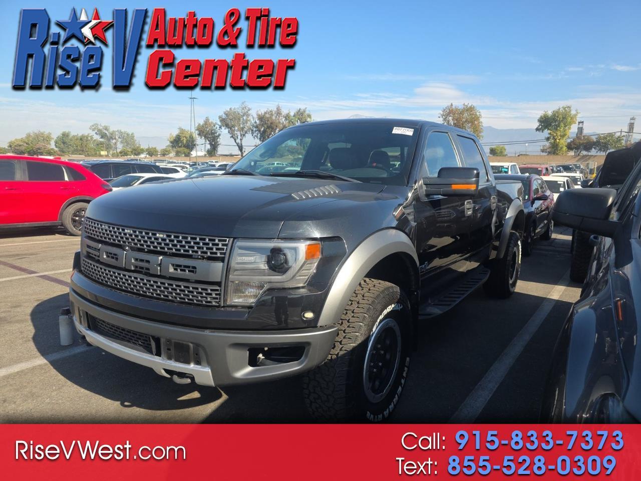 Ford F-150 SVT Raptor SuperCrew 5.5-ft. Bed 4WD 2013