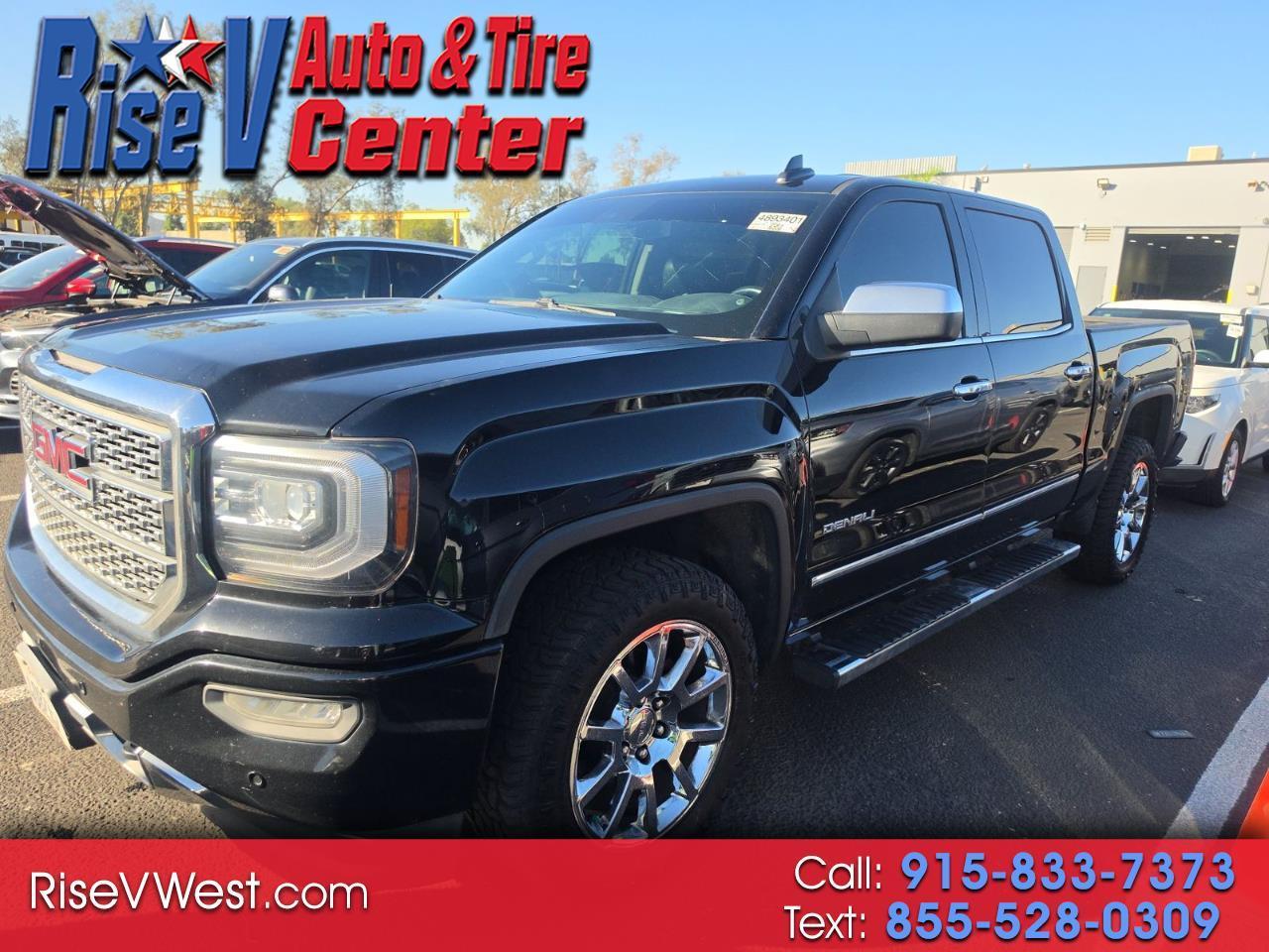 GMC Sierra 1500 Denali Crew Cab Short Bed 4WD 2018