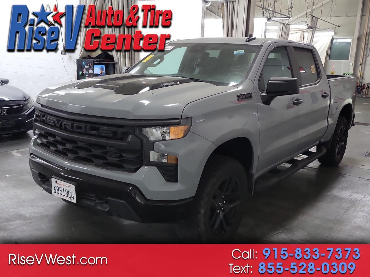 Chevrolet Silverado 1500 Trail Boss Custom Crew Cab 4WD 2024