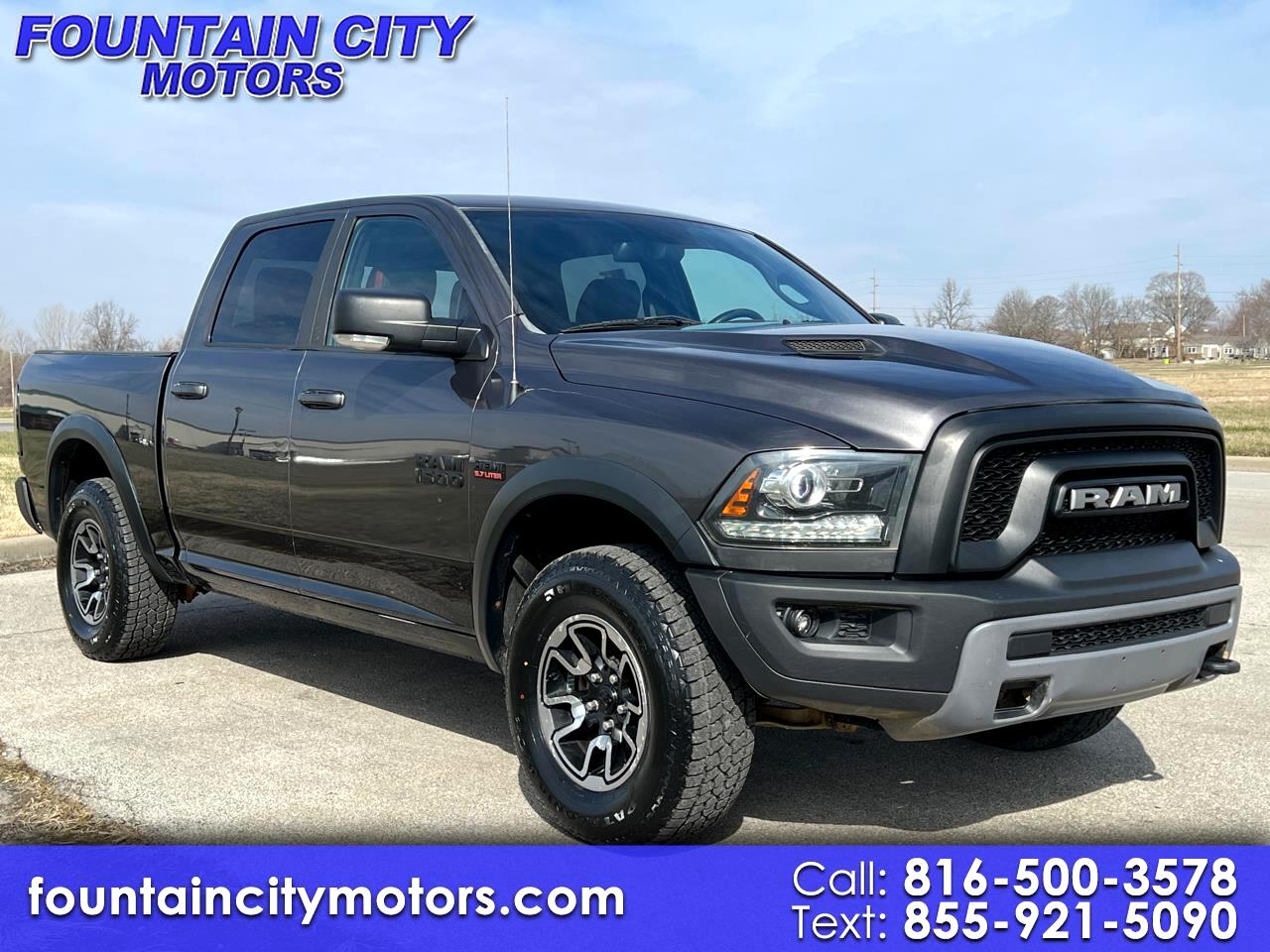 Used 2016 RAM 1500 Rebel Crew Cab SWB 4WD for Sale in Harrisonville MO