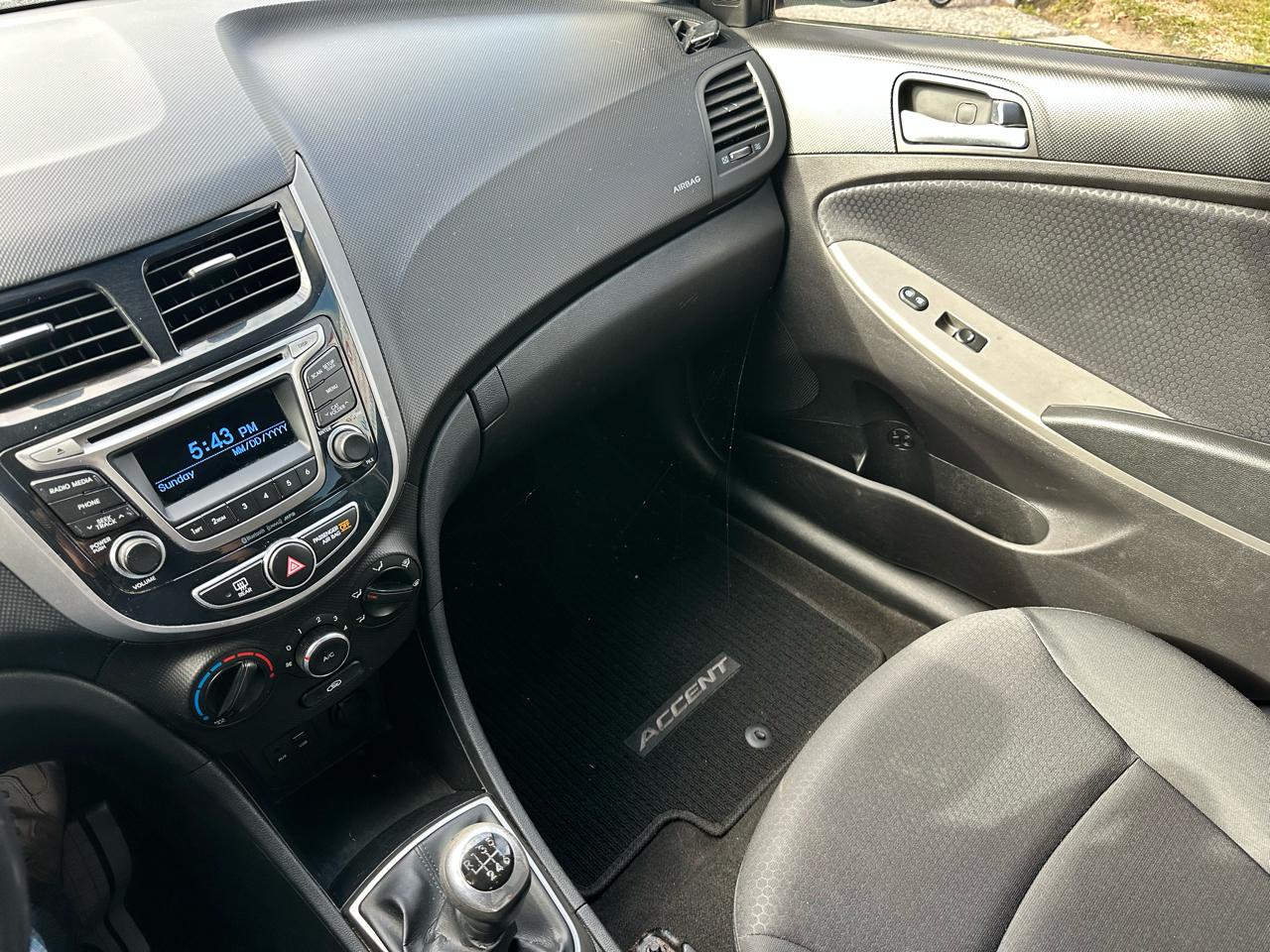 Hyundai Accent 5dr HB Man Sport 2016