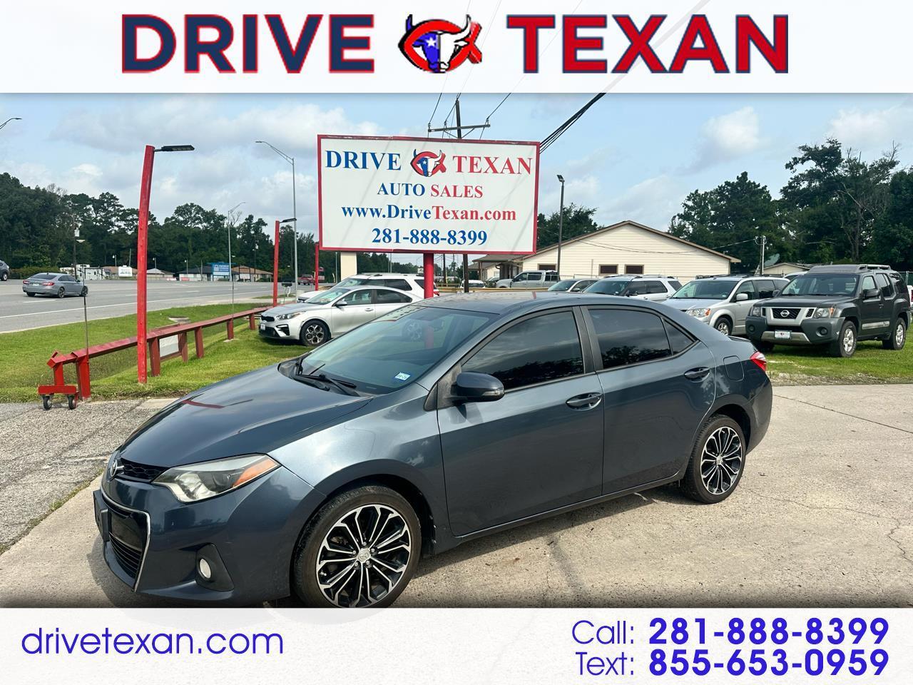 Toyota Corolla 4dr Sdn CVT S w/Special Edition Pkg (Natl) 2016