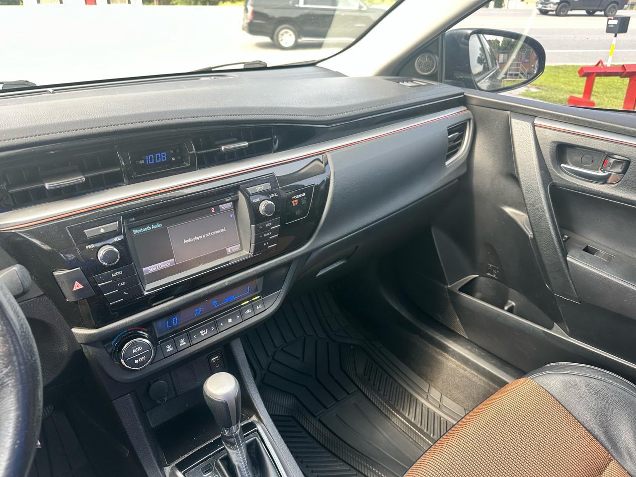 Toyota Corolla 4dr Sdn CVT S w/Special Edition Pkg (Natl) 2016