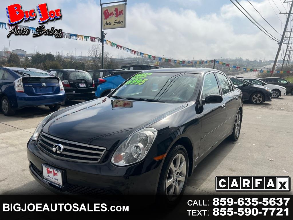 2006 Infiniti G35 Sedan x AWD
