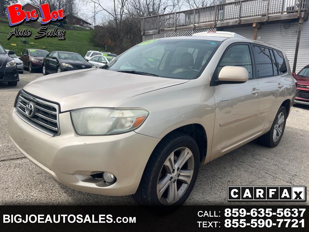 Gold 2009 Toyota Highlander Sport SUV / Crossover Front-Wheel Drive Automatic