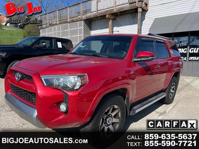Red 2018 Toyota 4Runner TRD Pro 4WD SUV / Crossover Four-Wheel Drive Automatic
