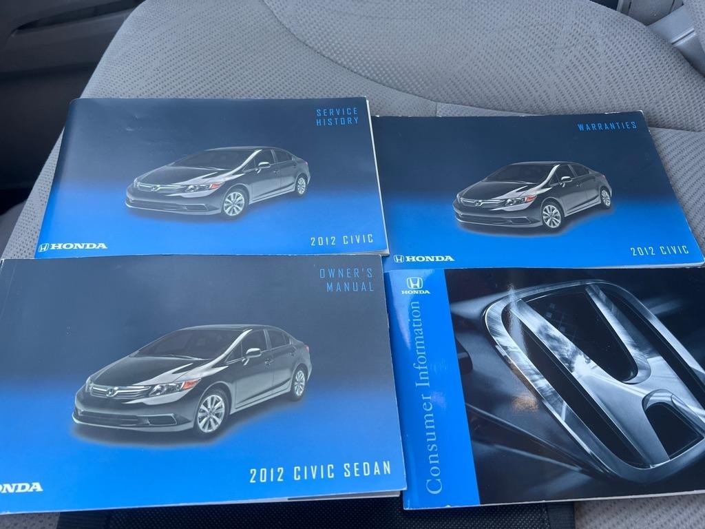 Honda Civic EX Sedan 5-Speed AT 2012