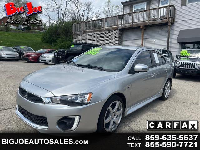 Silver 2017 Mitsubishi Lancer ES Sedan Front-Wheel Drive Continuously Variable Transmission