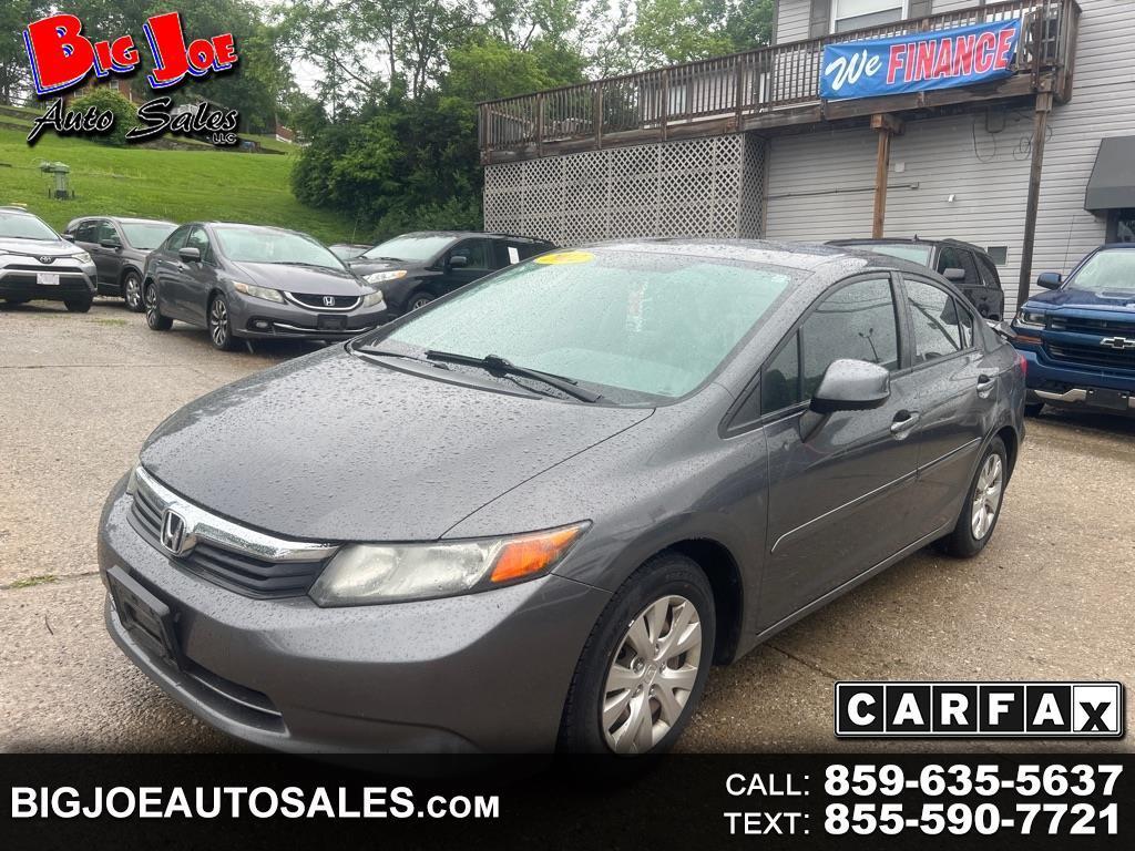 2012 Honda Civic LX Sedan 5-Speed AT