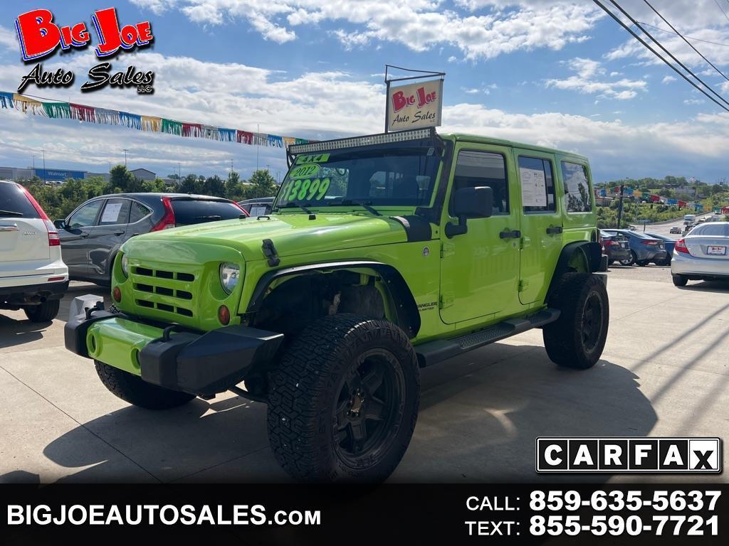 2012 Jeep Wrangler Unlimited Sport 4WD