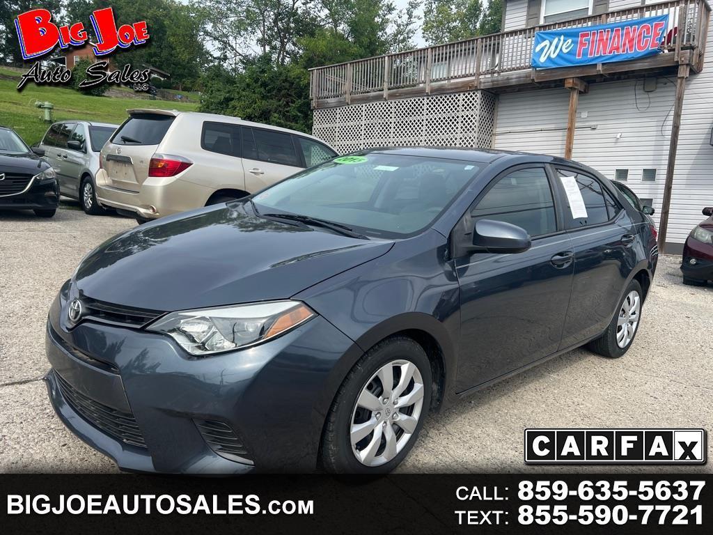 Toyota Corolla LE CVT 2015