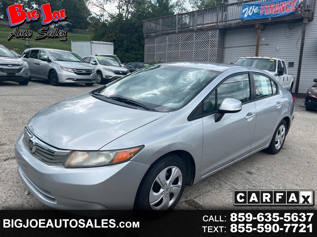 2012 Honda Civic LX Sedan 5-Speed AT