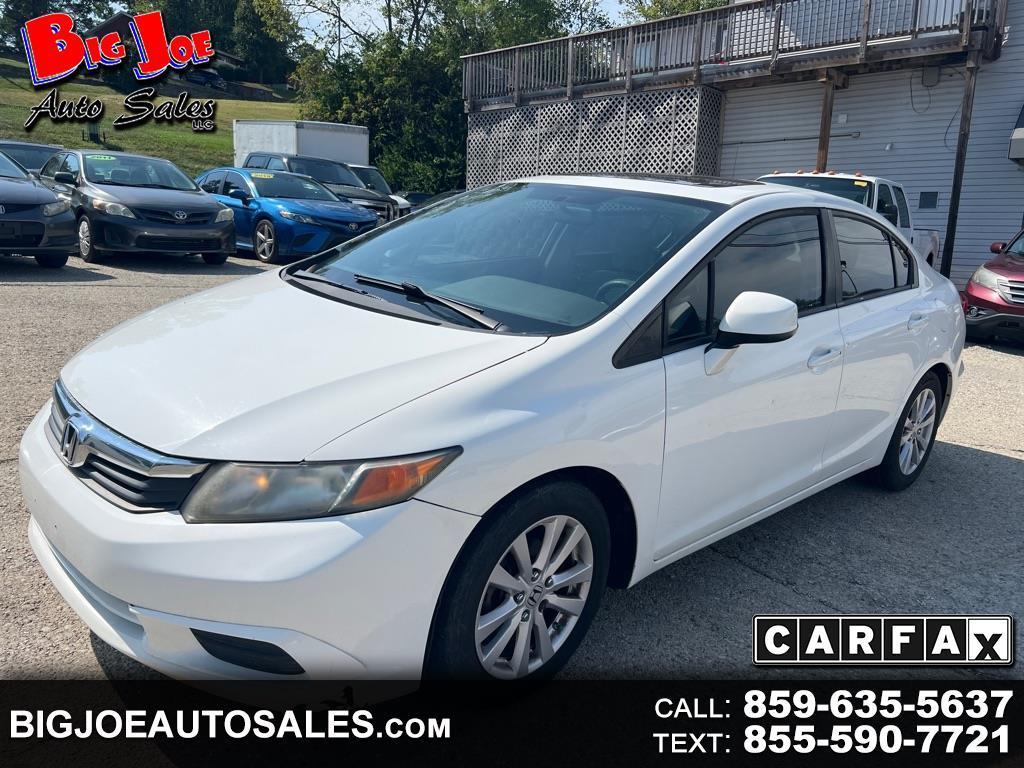 2012 Honda Civic EX Sedan 5-Speed AT