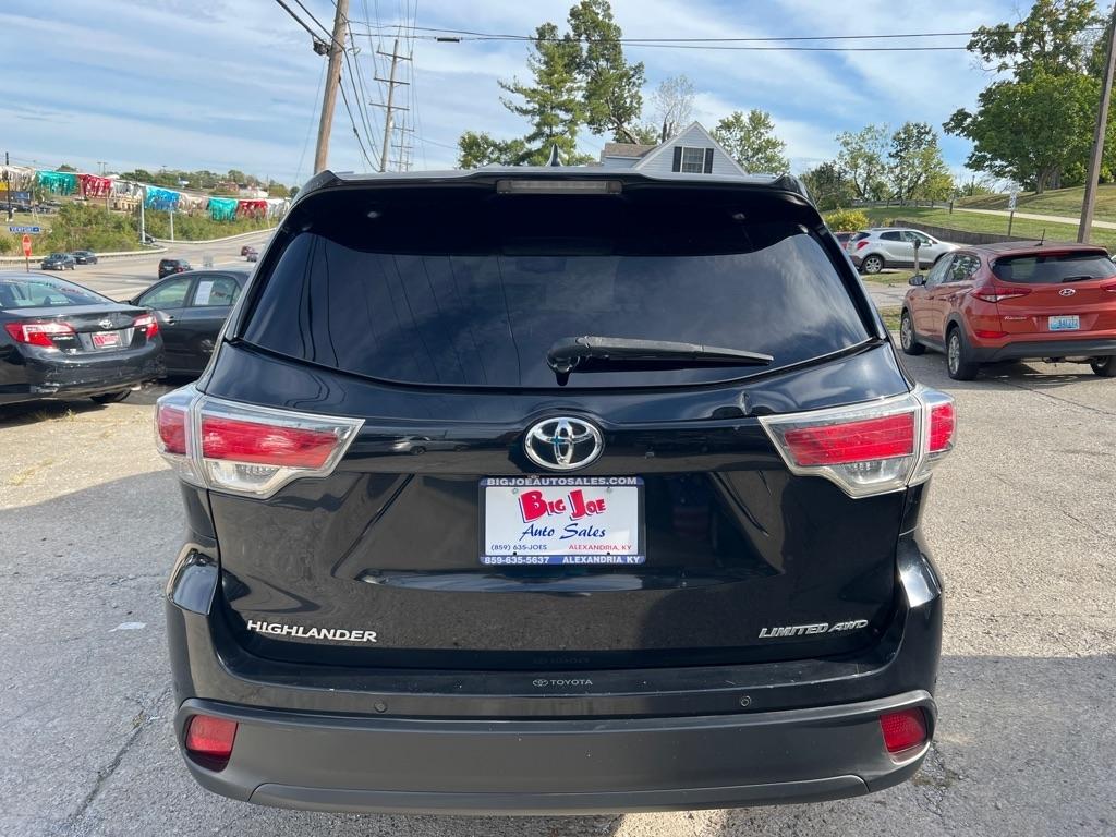 Toyota Highlander Limited AWD V6 2015
