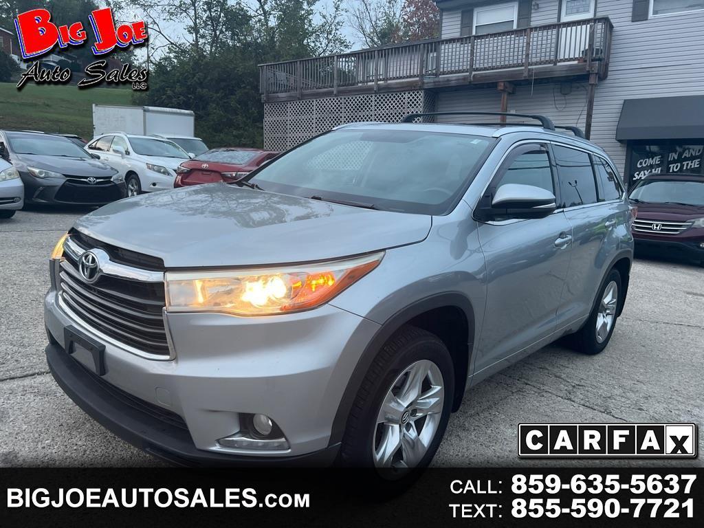 Toyota Highlander Limited AWD V6 2016