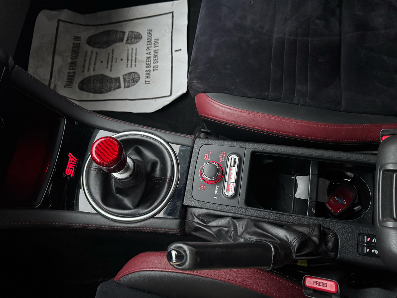 Subaru WRX STI Manual 2018