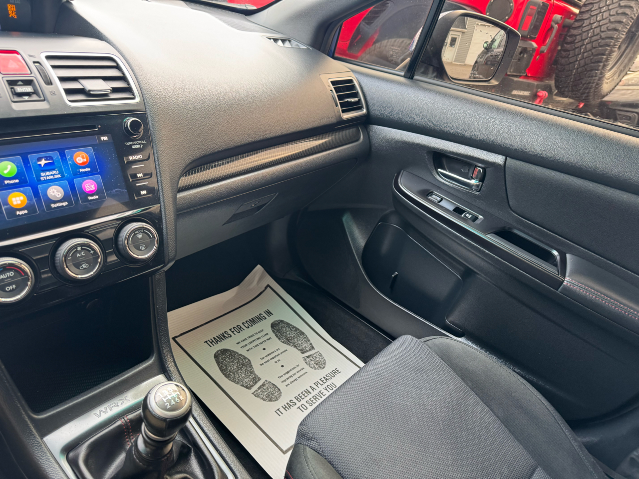 Subaru WRX Premium Manual 2019