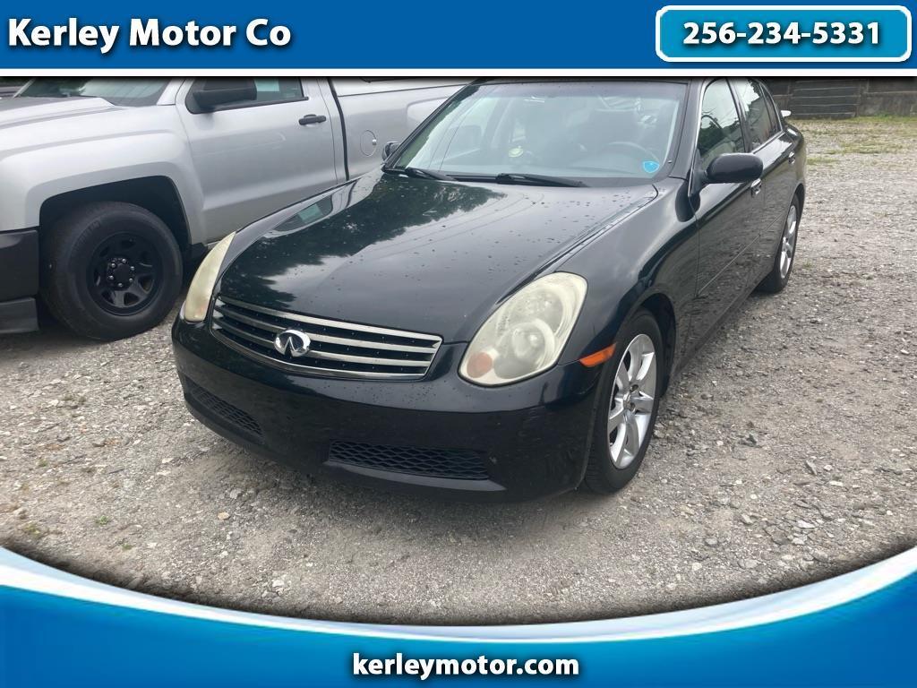 2005 Infiniti G35 Sedan G35 4dr Sdn Auto
