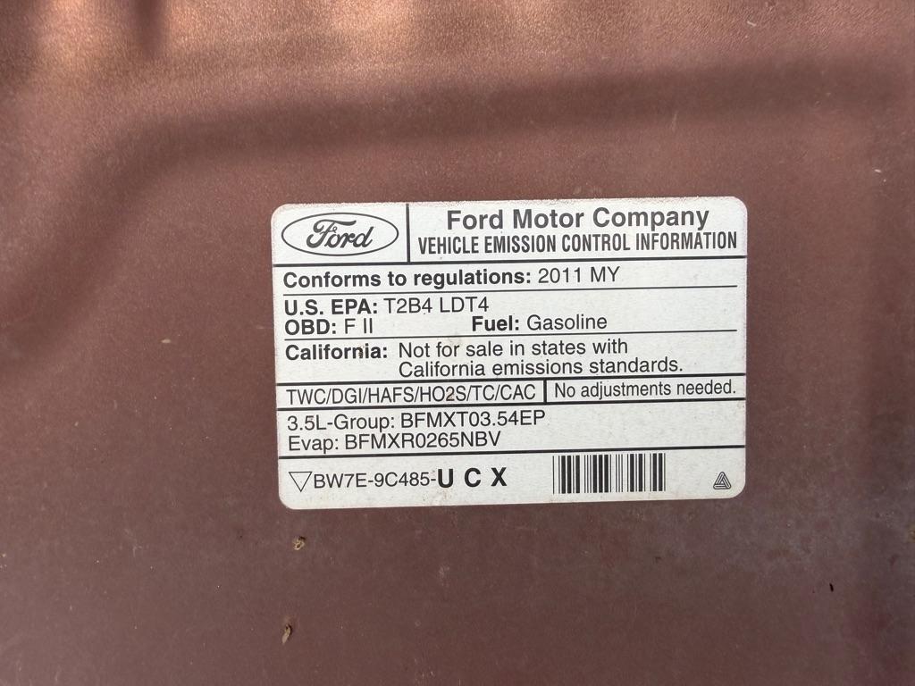 Ford F-150 2WD SuperCrew 145" Platinum 2011