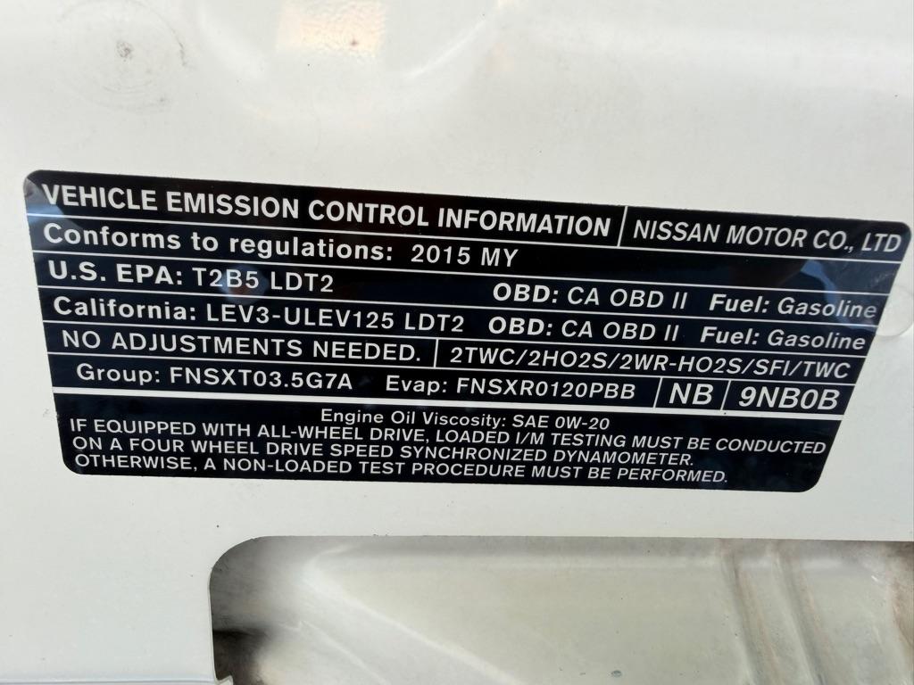 Nissan Pathfinder 4WD 4dr SV *Ltd Avail* 2015