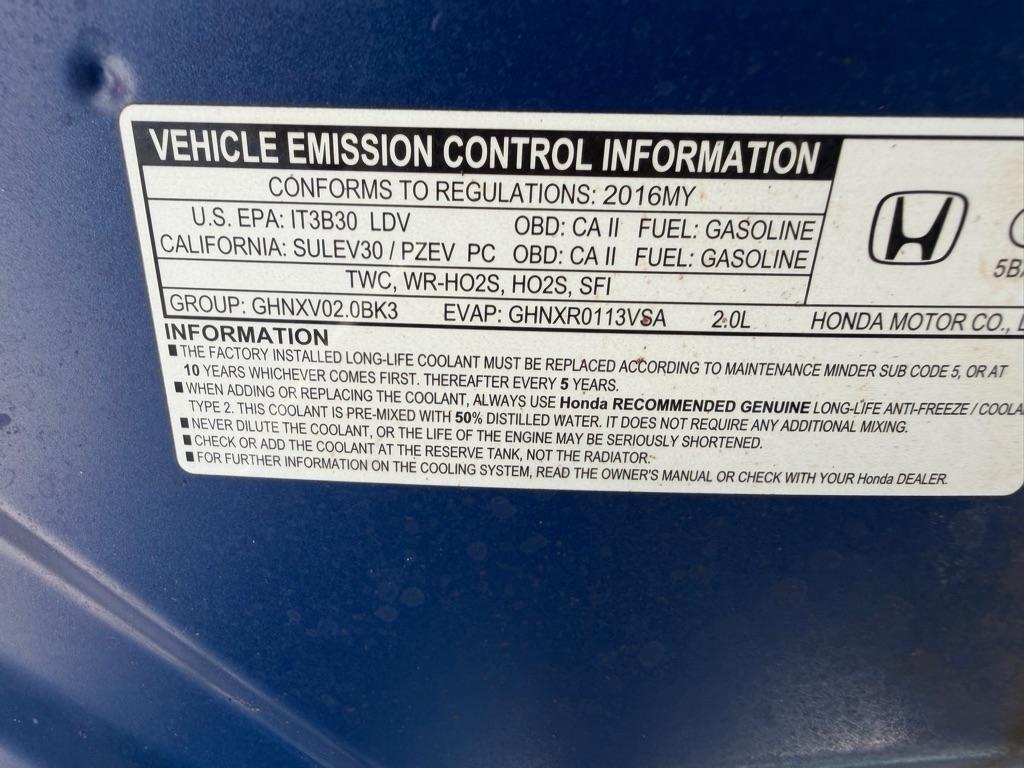 Honda Civic Sedan 4dr CVT LX 2016