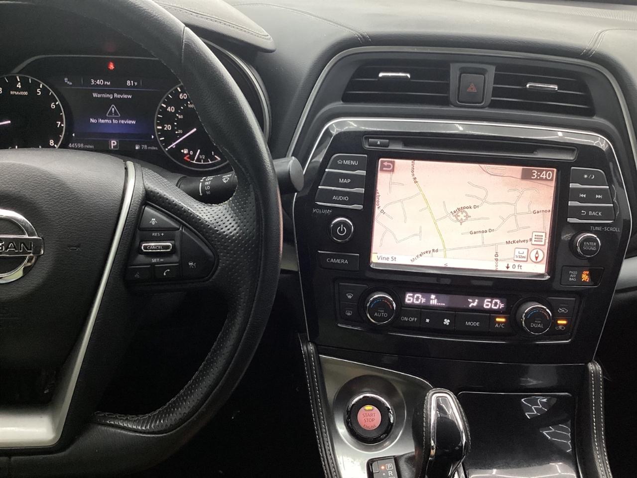 Nissan Maxima SV 3.5L 2019