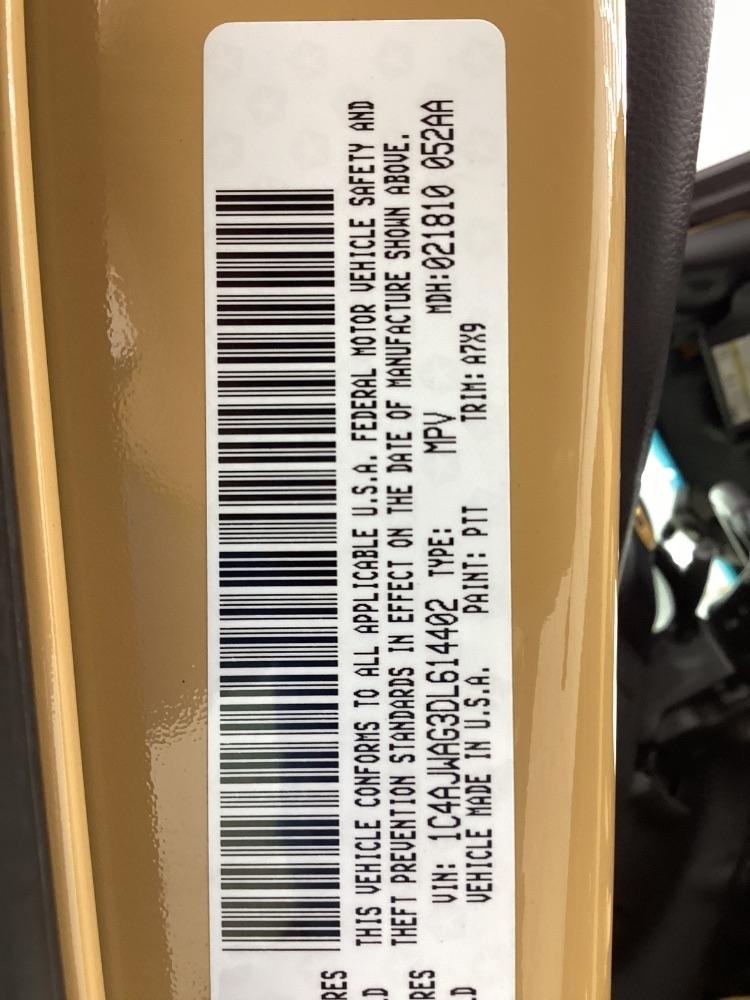 Jeep Wrangler 4WD 2dr Sport 2013