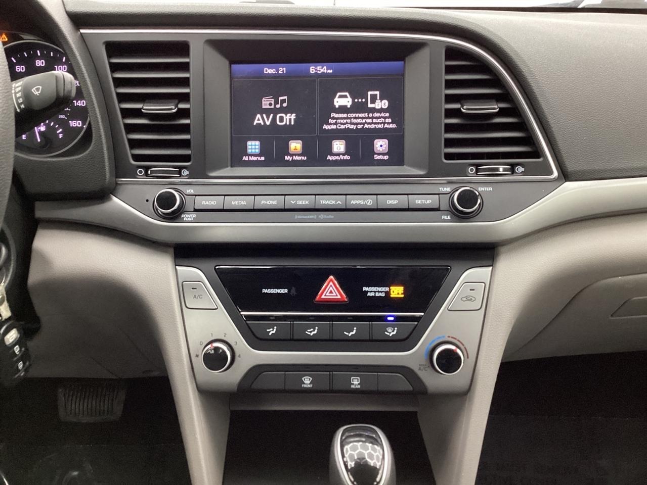 Hyundai Elantra SEL 2.0L Auto (Alabama) 2018