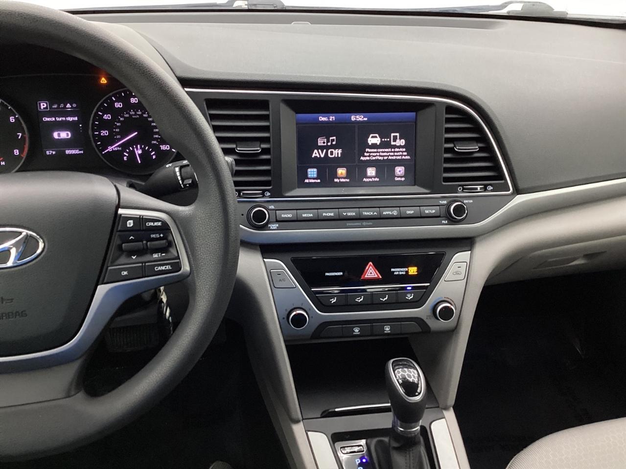 Hyundai Elantra SEL 2.0L Auto (Alabama) 2018