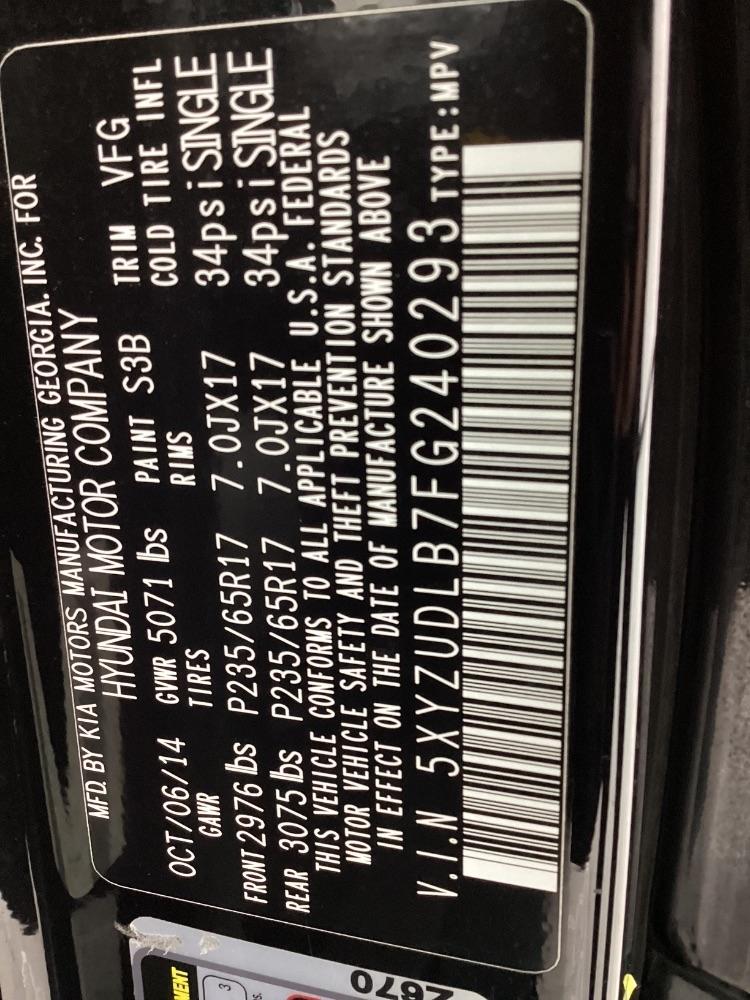 Hyundai Santa Fe Sport AWD 4dr 2.4 2015