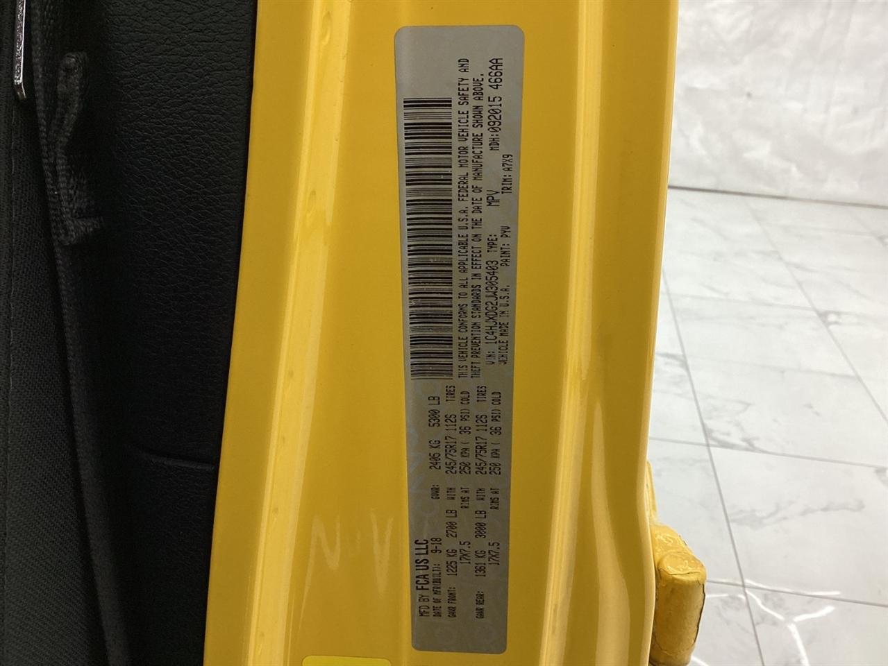 Jeep Wrangler Unlimited Sport 4x4 2018