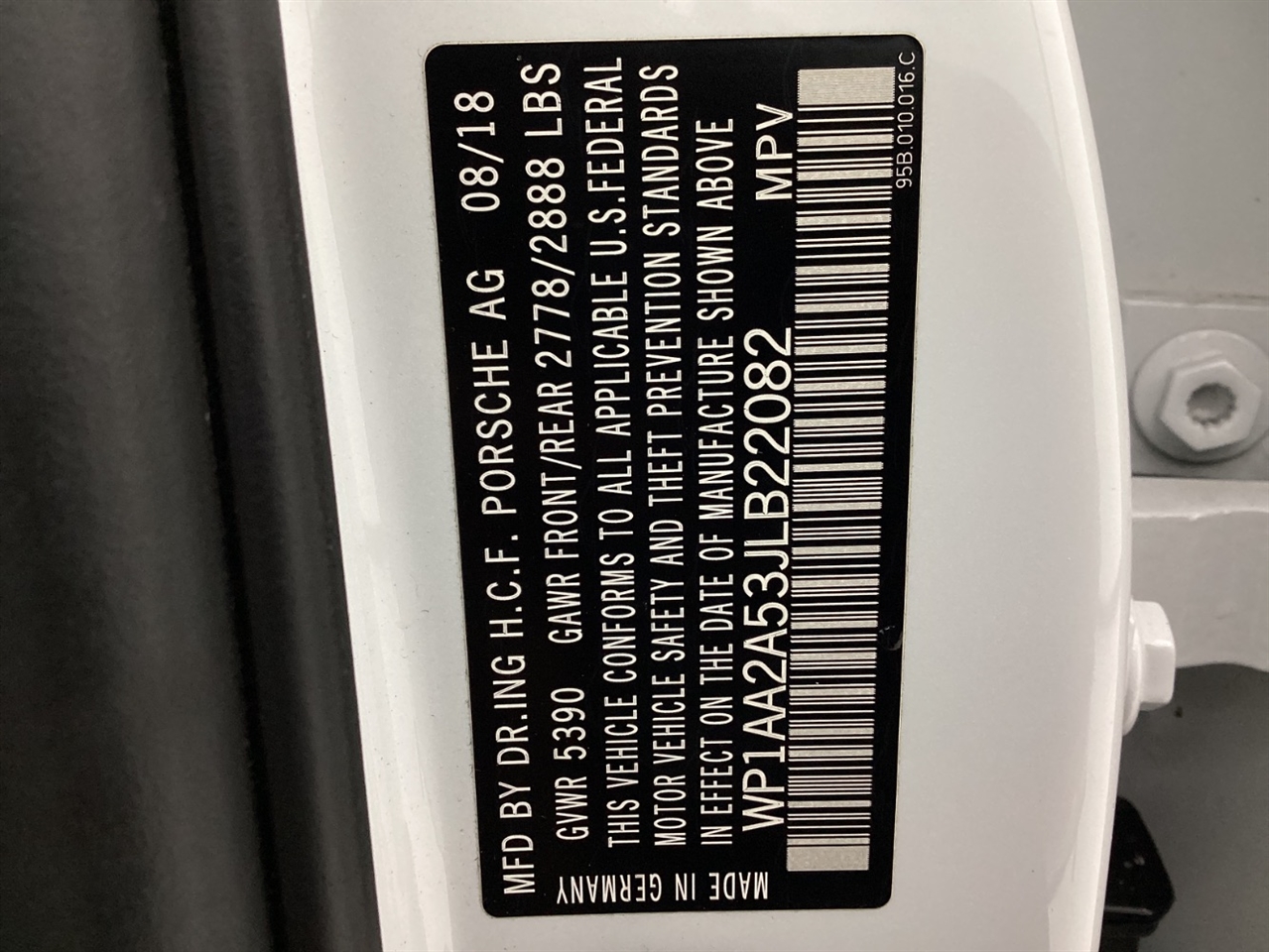 Porsche Macan AWD 2018