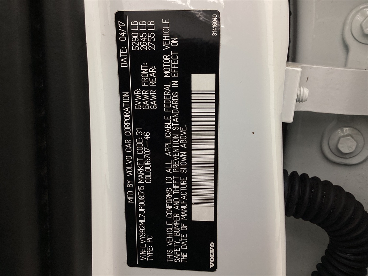 Volvo S90 T6 AWD Inscription 2018