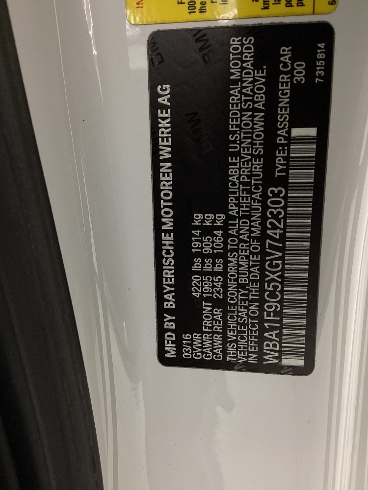 BMW 2 Series 2dr Cpe 228i RWD SULEV 2016