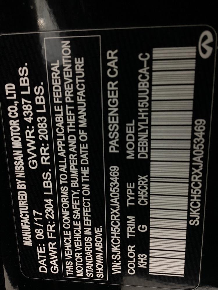 Infiniti QX30 Premium AWD 2018