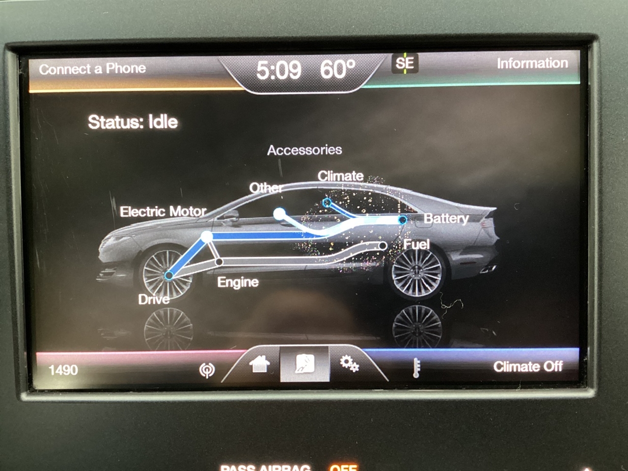 Lincoln MKZ 4dr Sdn Hybrid FWD 2016