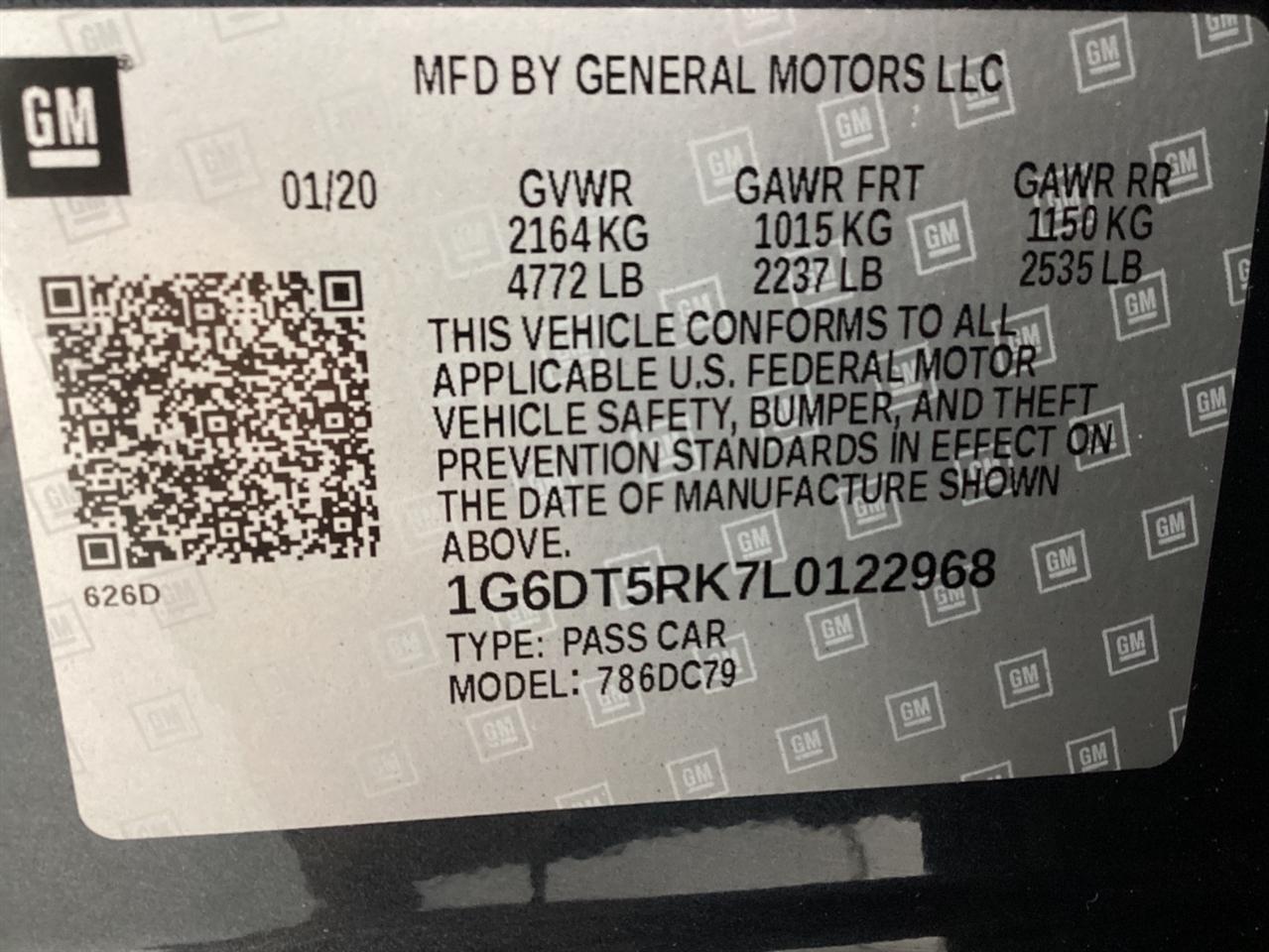 Cadillac CT5 4dr Sdn Premium Luxury 2020